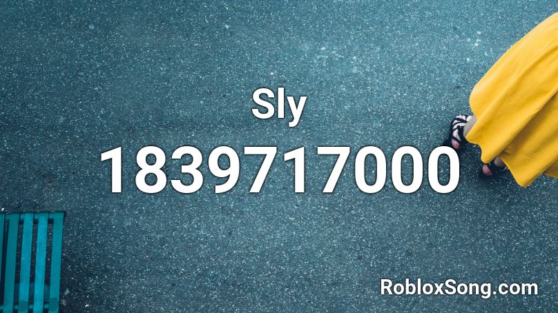 Sly Roblox ID