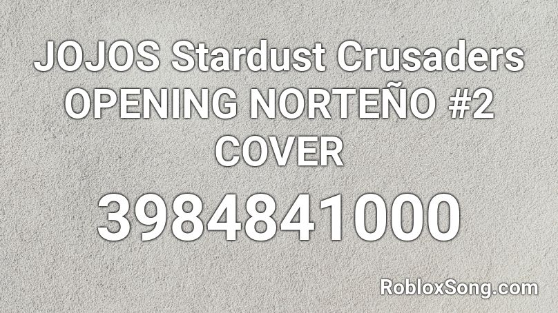 roblox stardust crusaders opening