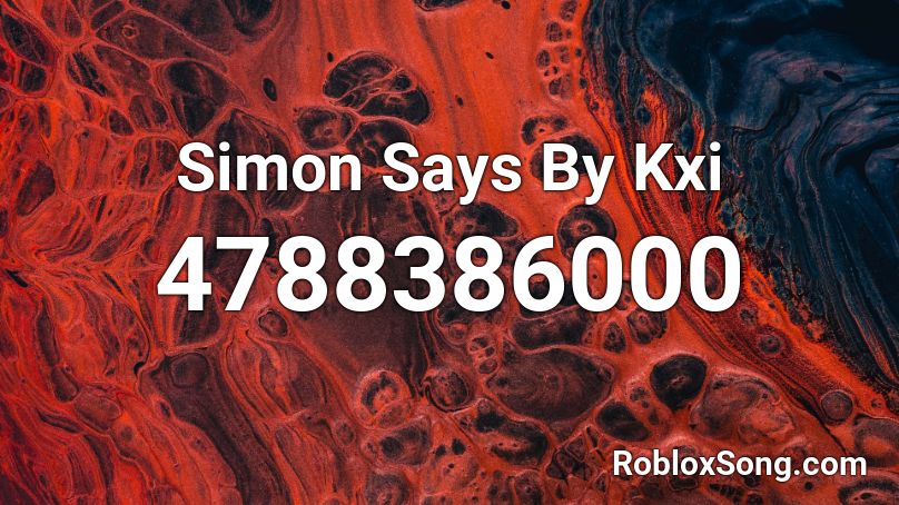 Simon Says By Kxi Roblox ID