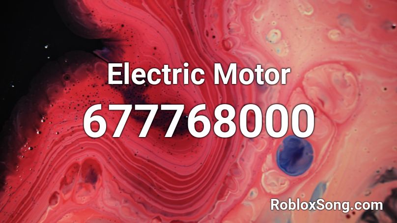 Electric Motor Roblox ID