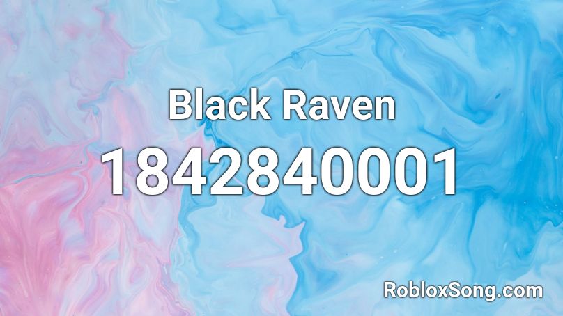 Black Raven Roblox ID