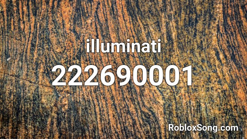 illuminati Roblox ID