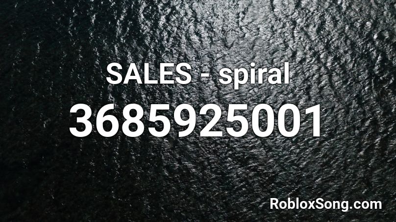 SALES - spiral Roblox ID