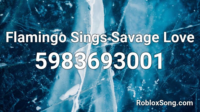 flamingo song roblox id code