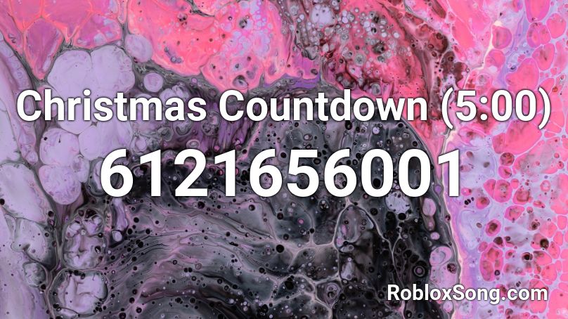 Christmas Countdown (5:00) Roblox ID