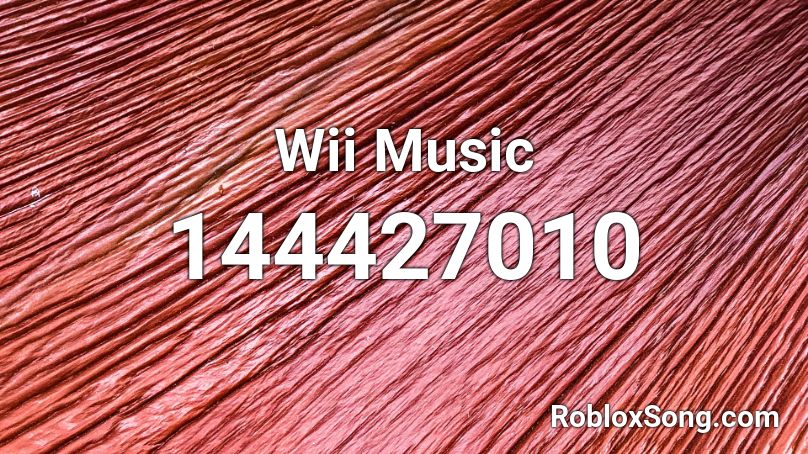 Wii Music Roblox ID