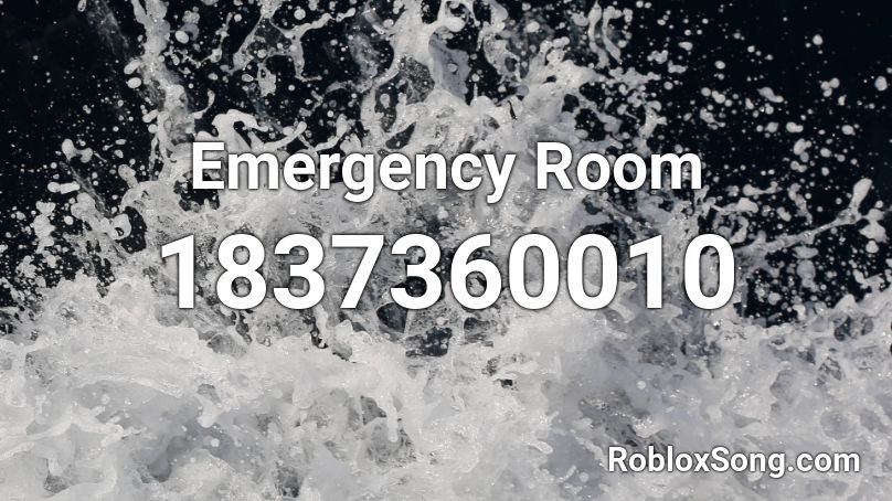 Emergency Room Roblox ID