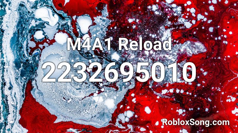 M4A1 Reload Roblox ID