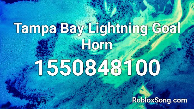 Tampa Bay Lightning Goal Horn Roblox ID