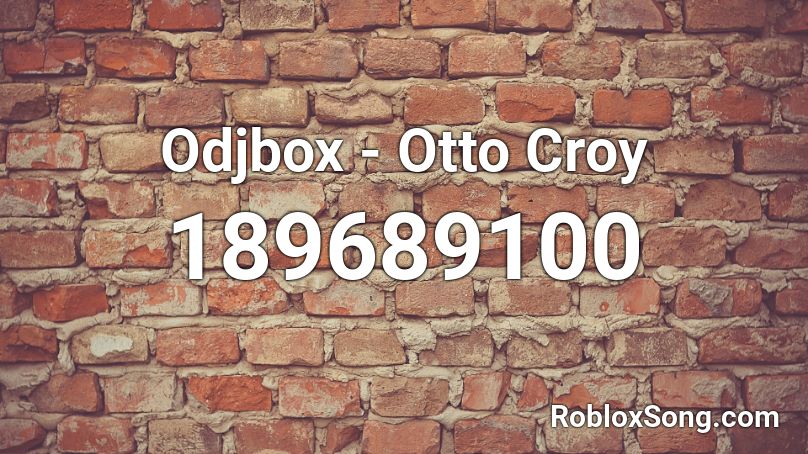 Odjbox - Otto Croy Roblox ID
