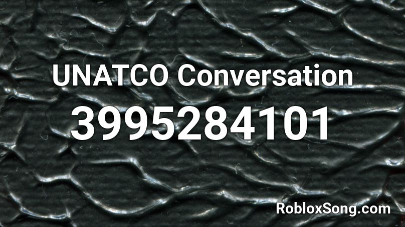 UNATCO Conversation Roblox ID
