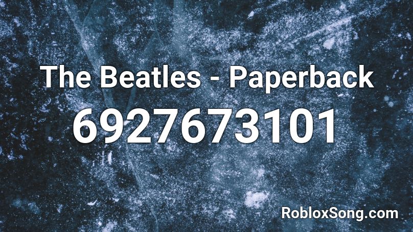 The Beatles - Paperback Roblox ID