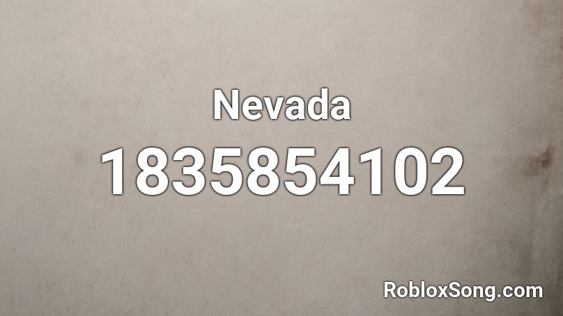 Nevada Roblox ID
