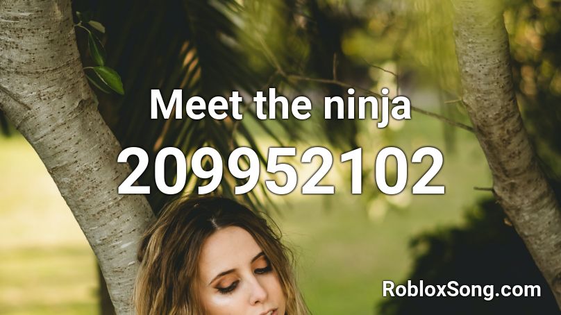Meet the ninja Roblox ID