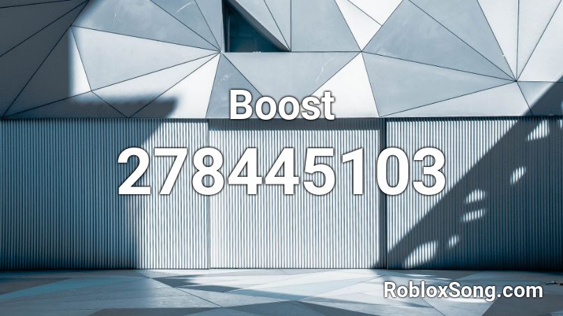 Boost Roblox ID