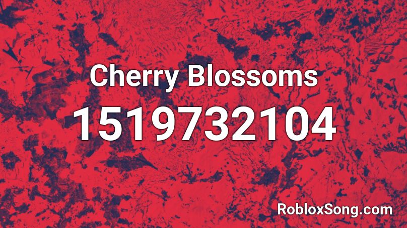 Cherry Blossoms Roblox ID