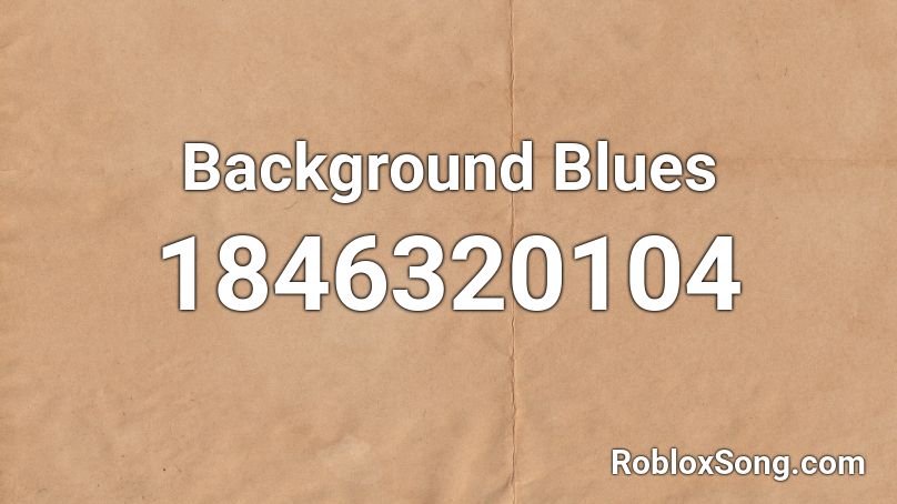 Background Blues Roblox ID