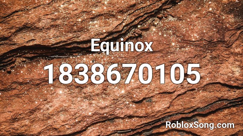 Equinox Roblox ID