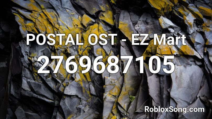 POSTAL OST - EZ Mart Roblox ID