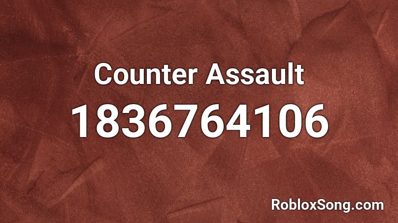 Counter Assault Roblox ID