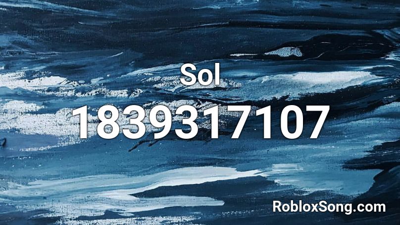 Sol Roblox ID