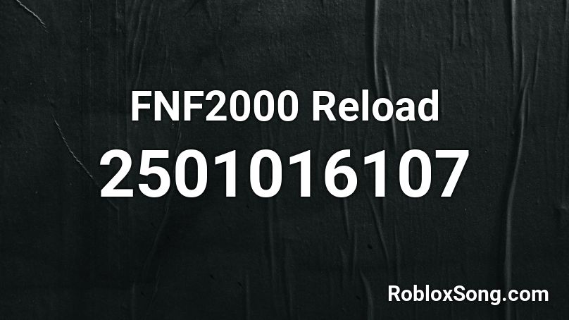 F2000 Reload Roblox ID
