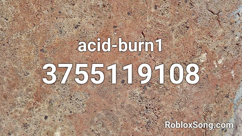 acid-burn1 Roblox ID