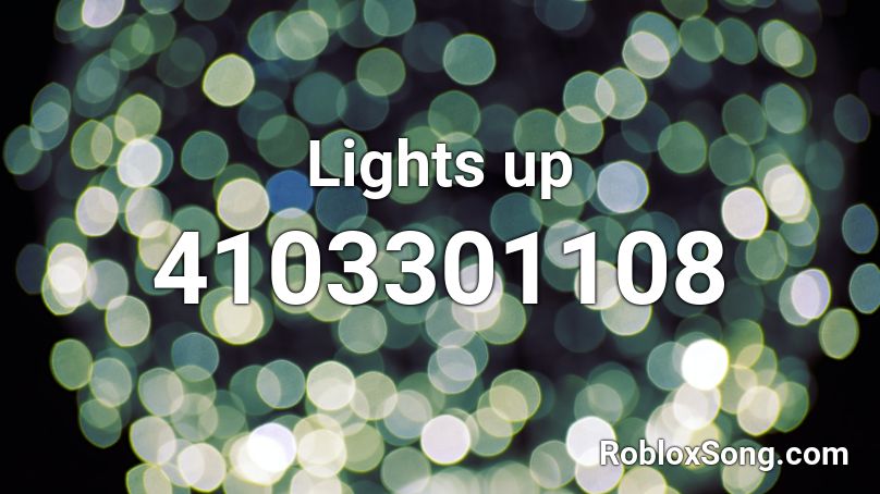 Lights up Roblox ID