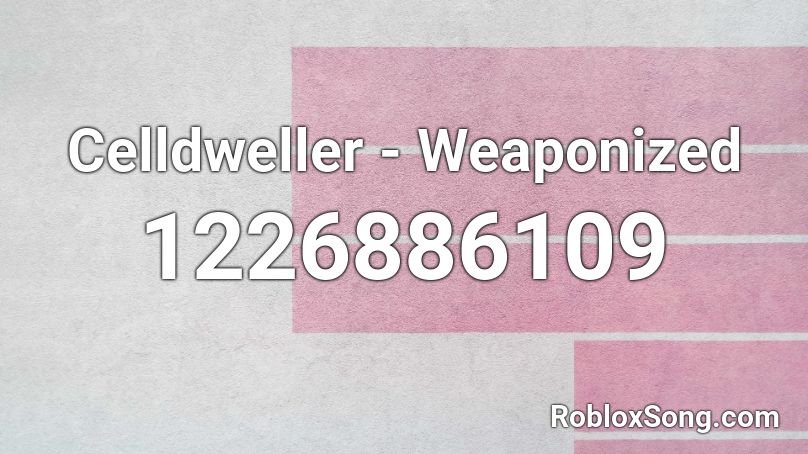 Celldweller - Weaponized Roblox ID