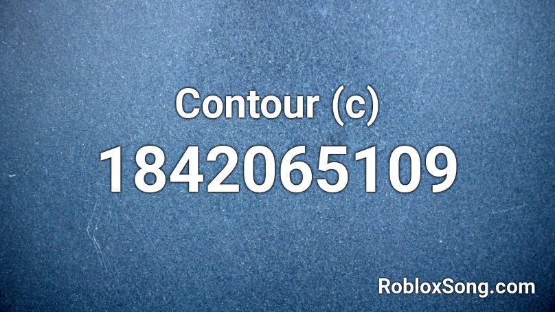 Contour (c) Roblox ID