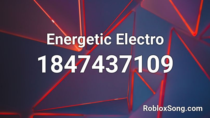 Energetic Electro Roblox ID