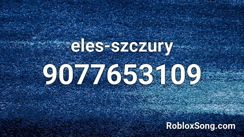 eles-szczury Roblox ID