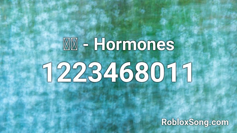 ไฟ - Hormones Roblox ID