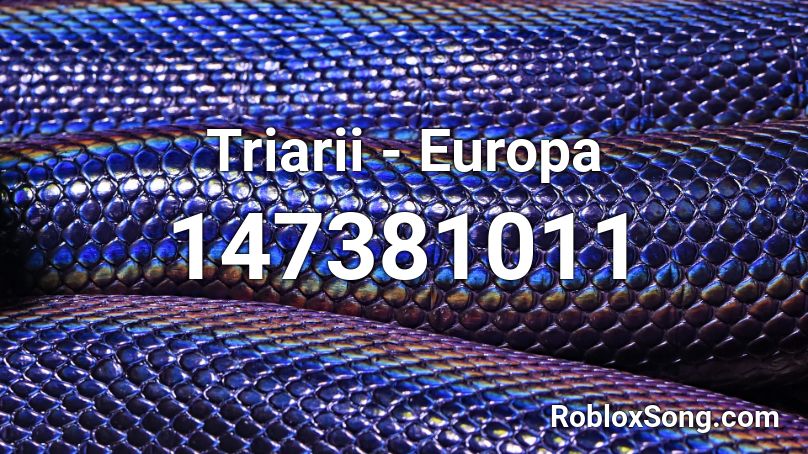 Triarii - Europa Roblox ID