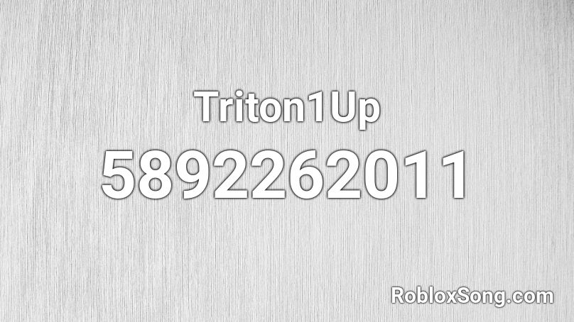 Triton1Up Roblox ID