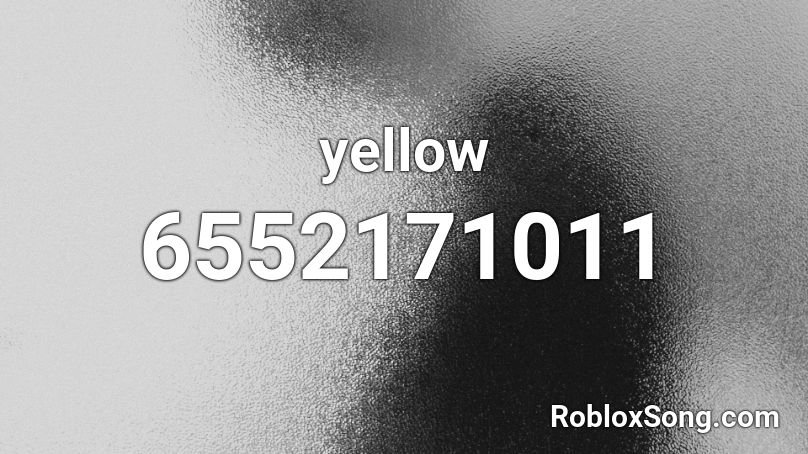 yellow Roblox ID