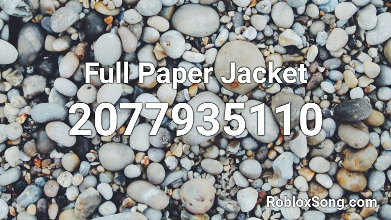 Full Paper Jacket Roblox Id Roblox Music Codes - red jacket roblox id