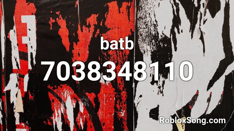 batb Roblox ID