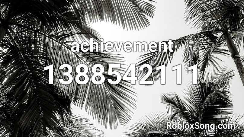 achievement Roblox ID