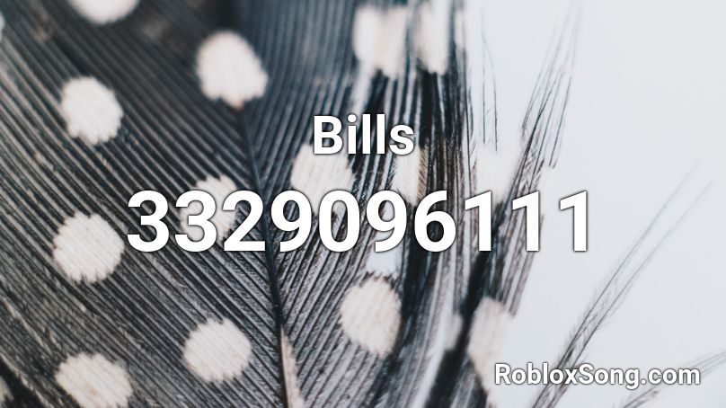 Bills Roblox ID