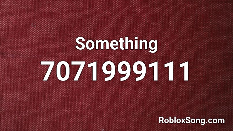 some Roblox ID