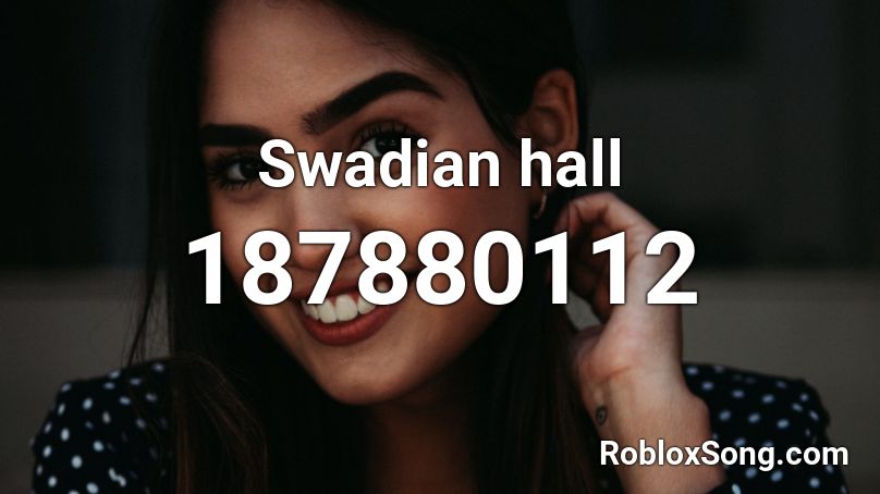 Swadian hall Roblox ID