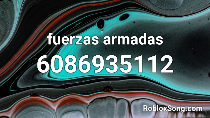 fuerzas armadas Roblox ID