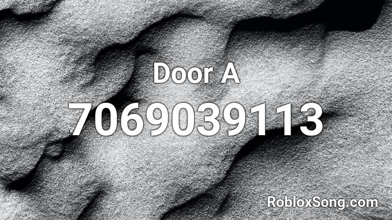 Door A Roblox ID