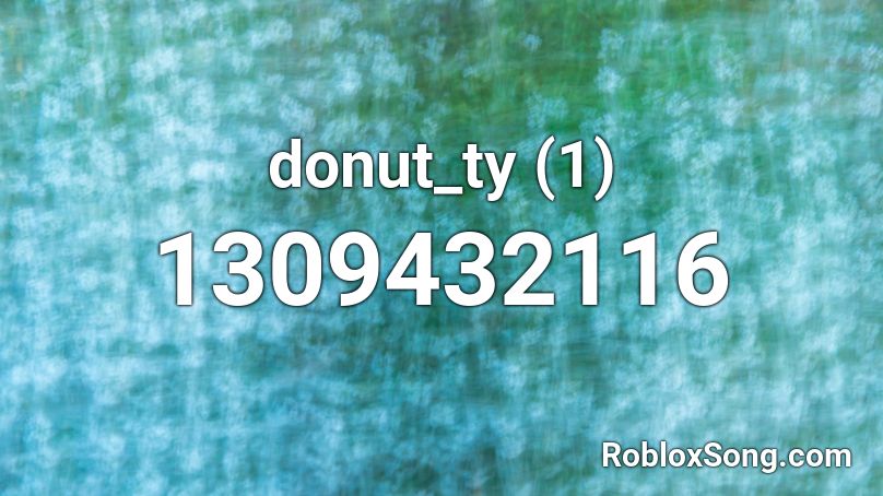 donut_ty (1) Roblox ID