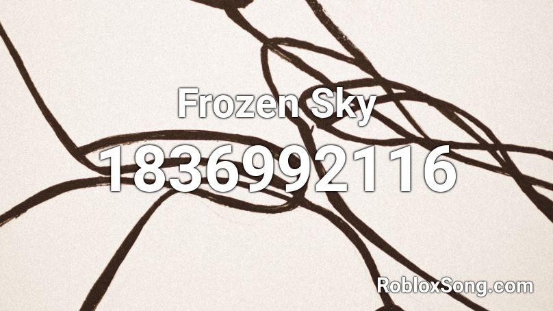 Frozen Sky Roblox ID