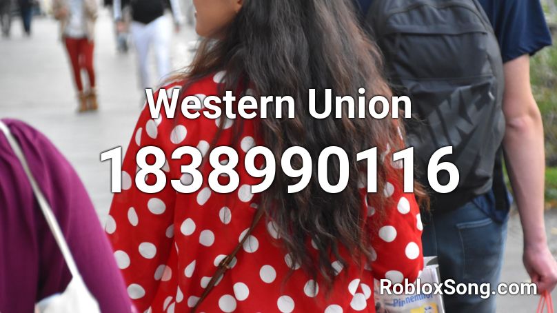 Western Union Roblox ID