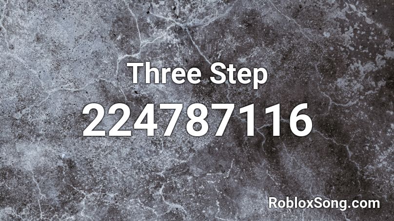 Three Step Roblox ID