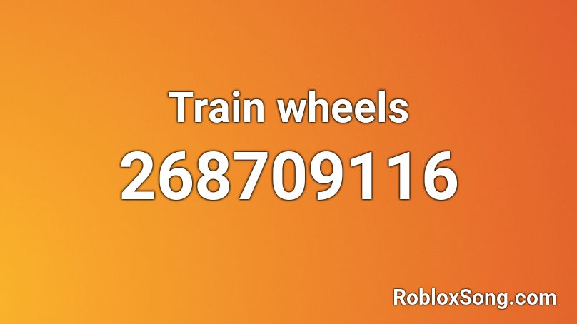 Train wheels Roblox ID