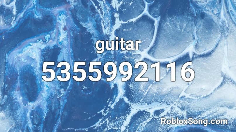guitar Roblox ID